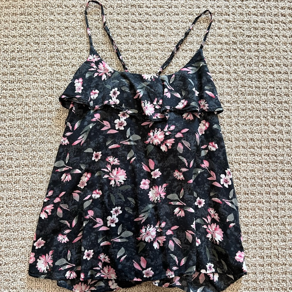 American Eagle Floral Tank